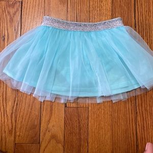 Kids Fluffy Blue Tutu